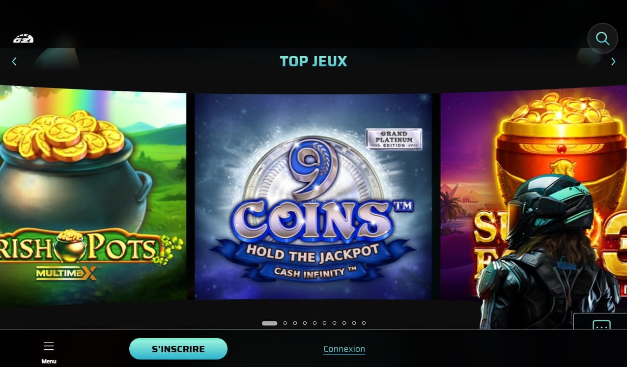 Essayer de Jouer des Top Jeux sur FR GrandzRaceCasino